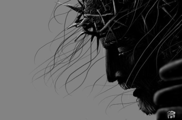 crucified_jesus__the_face_by_devcager