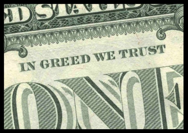 greed money